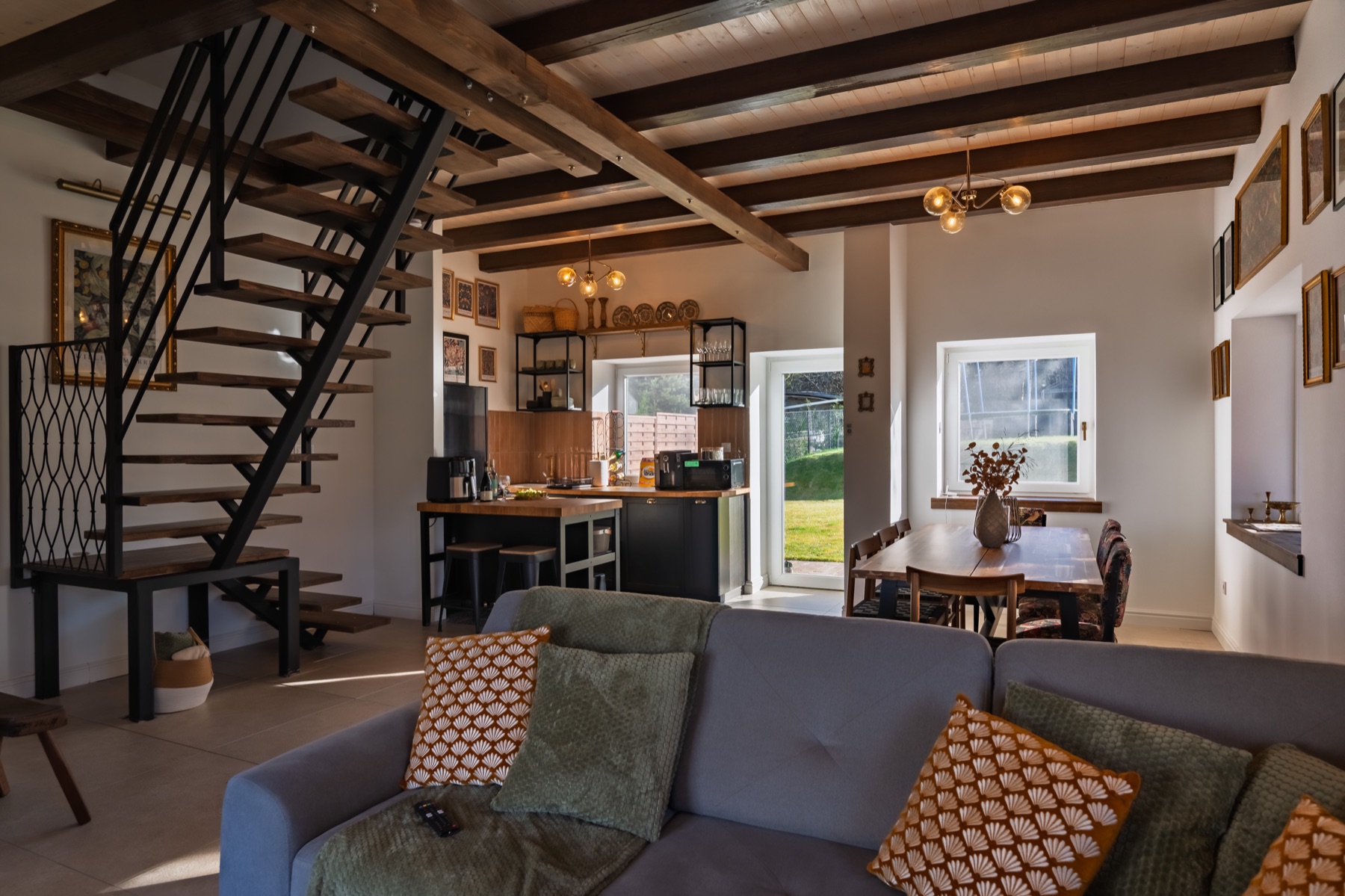 Kilátás a Loft Vendégház teraszáról